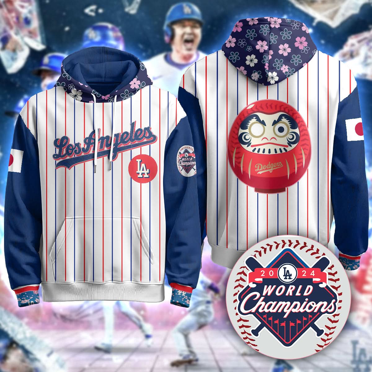 LAD Japanese Heritage Night Hoodie - Stitched