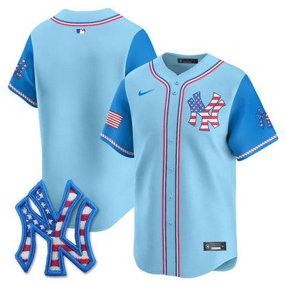NYY 2025 Fourth of July Jersey - Stitched