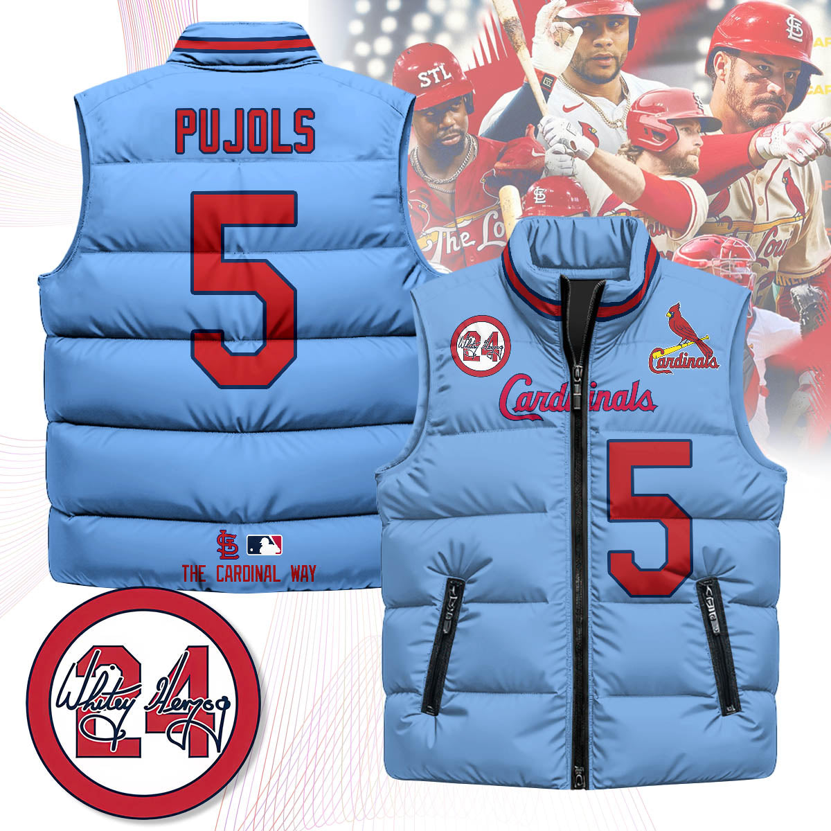 SLC Unisex Puffer Vest