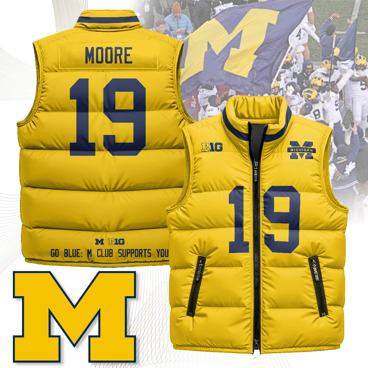 MW Unisex Puffer Vest