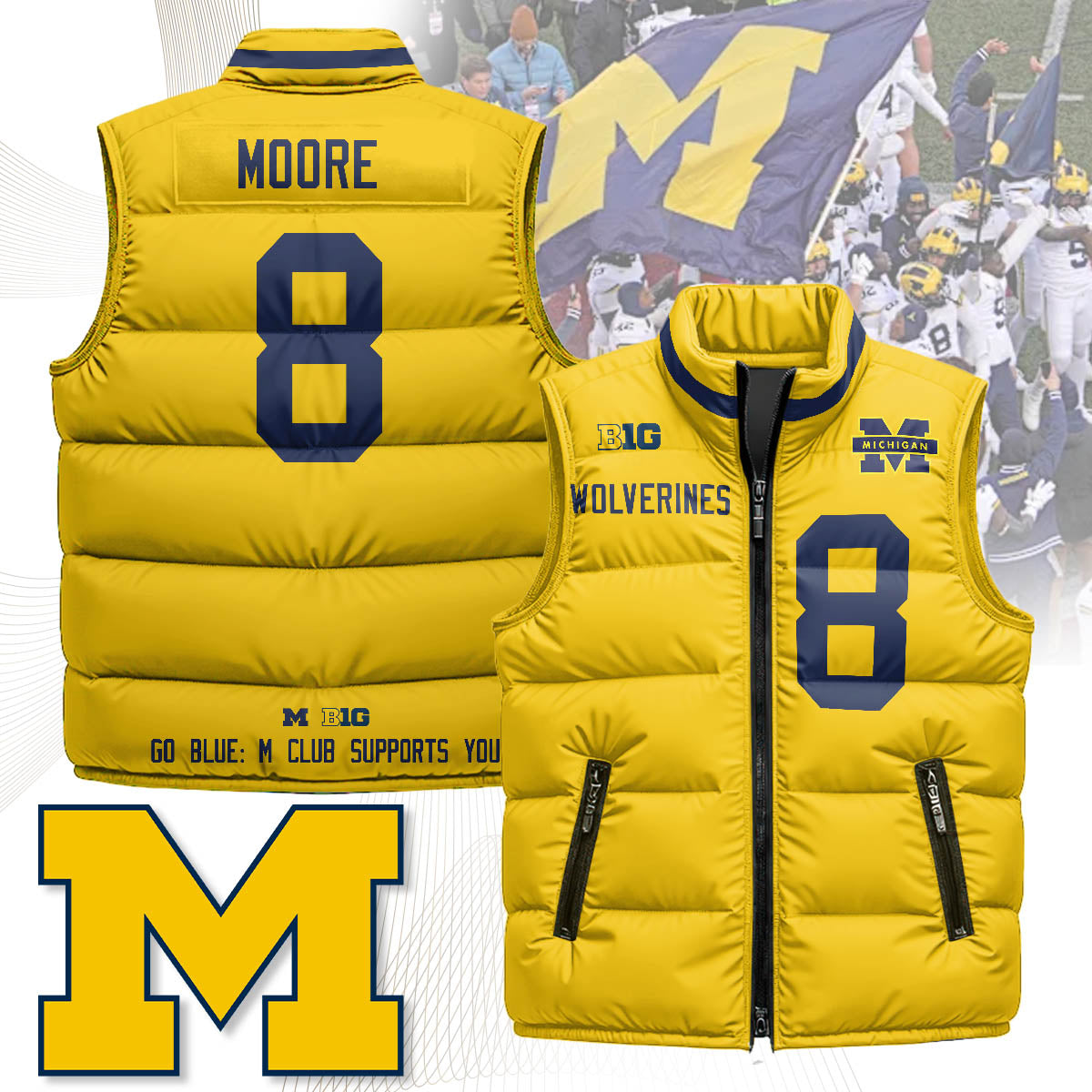 MW Unisex Puffer Vest