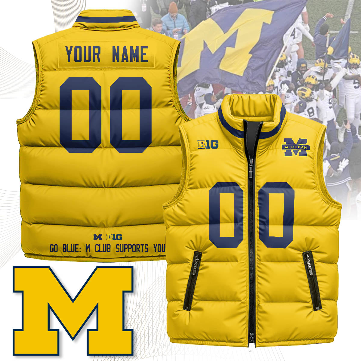 Personalized MW Unisex Puffer Vest