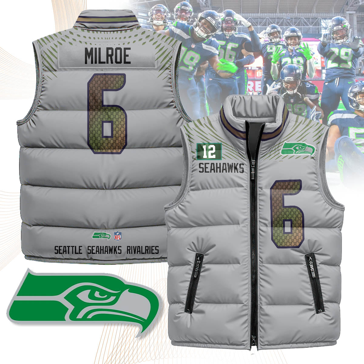 SEA Rivalry Series Puffer Vest