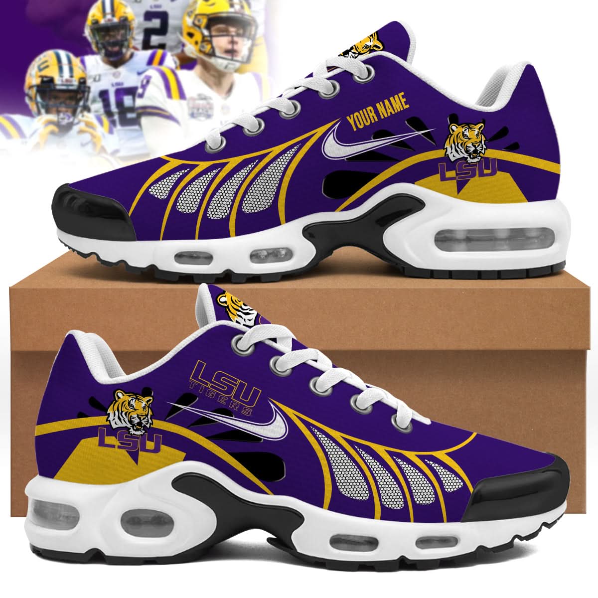 LSU | Personalized Air Max Shoes Limited Edition