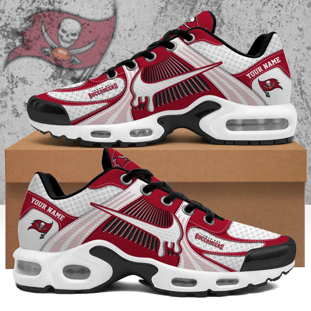 Personalized Tampa Bay Buccaneers Air Max Plus Shoes