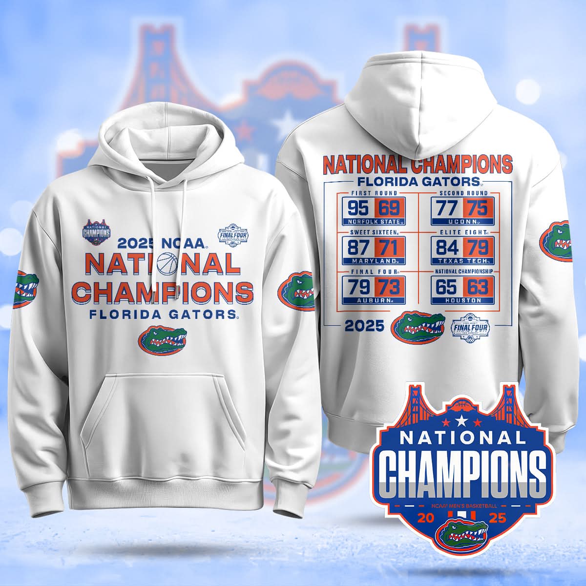 FG 2025 National Champions Basketball Hoodie - Printed