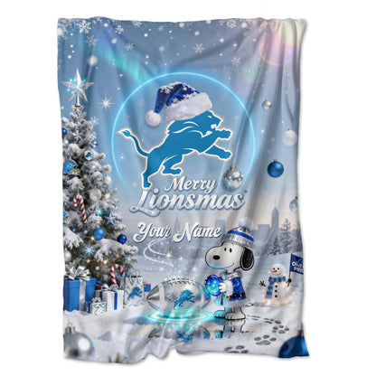 DL x SNP | Premium Christmas Fleece Blanket & Throw Pillow