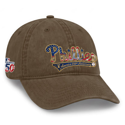 PHI 2026 Independence Day Custom Wash Hat V2- Embroidered