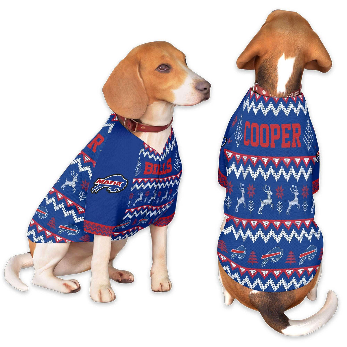 BB Family Holiday Ugly Sweater Pet Coat