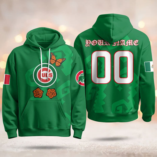 CC "Xicago" Mexican Heritage Custom Hoodie - Stitched