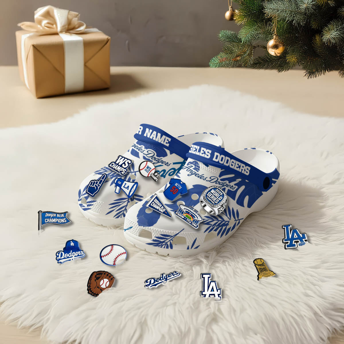 LAD World Series Champions Clogs - Charms Gift Set