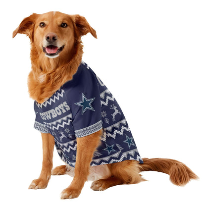 DC Family Holiday Ugly Sweater Pet Coat