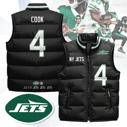 NYJ Unisex Puffer Vest - Printed