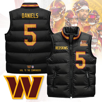 WC Unisex Puffer Vest - Printed