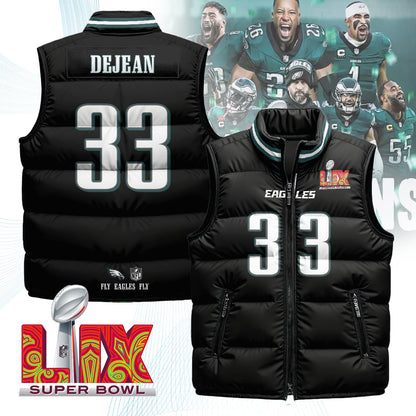 PE Unisex Puffer Vest - Printed