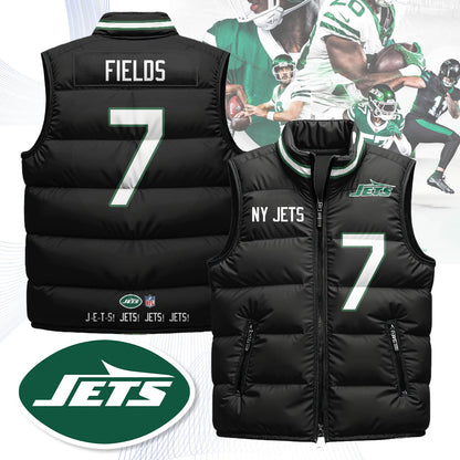 NYJ Unisex Puffer Vest - Printed