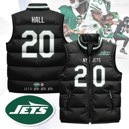 NYJ Unisex Puffer Vest - Printed