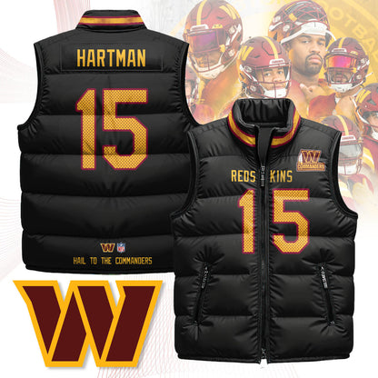 WC Unisex Puffer Vest - Printed