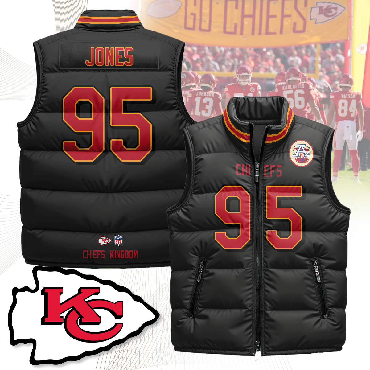 KCC Unisex Puffer Vest