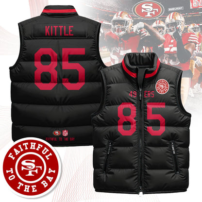 SF Unisex Puffer Vest - Printed