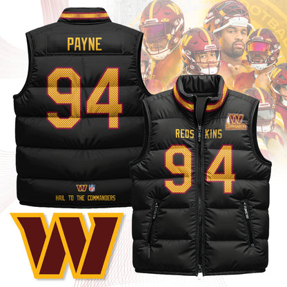 WC Unisex Puffer Vest - Printed
