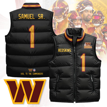 WC Unisex Puffer Vest - Printed