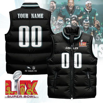 Personalized PE Unisex Puffer Vest - Printed
