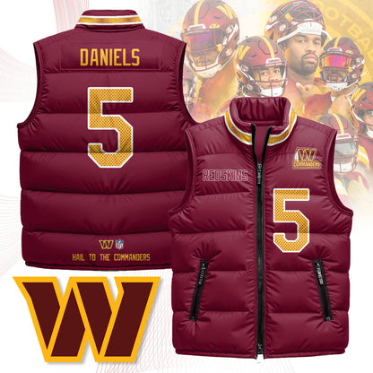 WC Unisex Puffer Vest - Printed