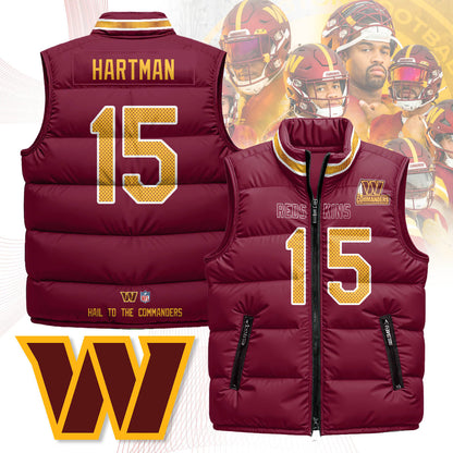 WC Unisex Puffer Vest - Printed