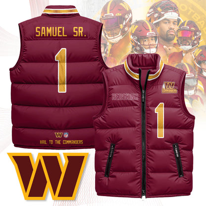 WC Unisex Puffer Vest - Printed