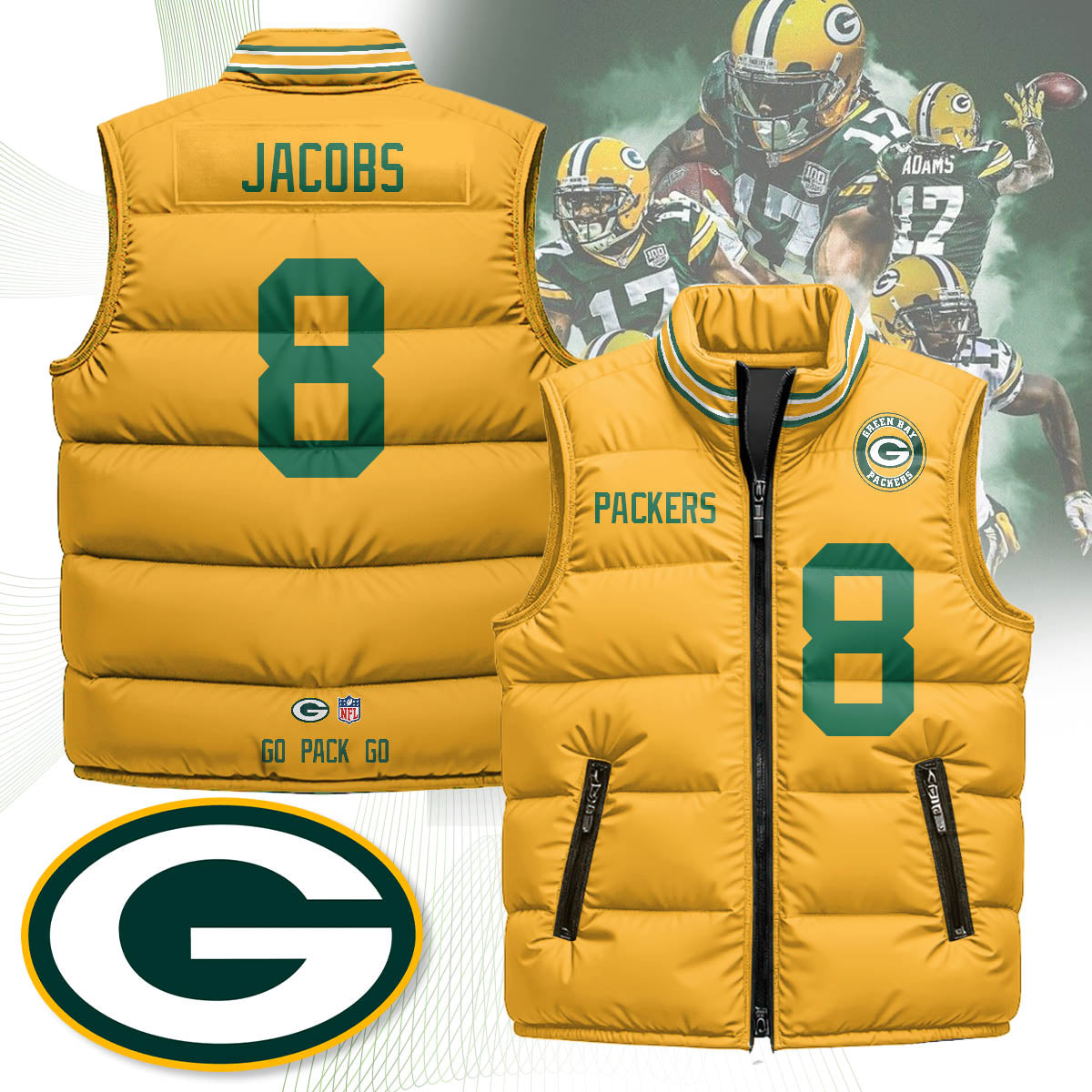 GBP Unisex Puffer Vest