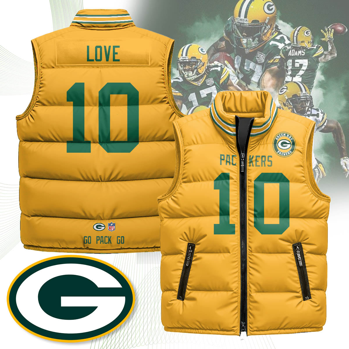 GBP Unisex Puffer Vest