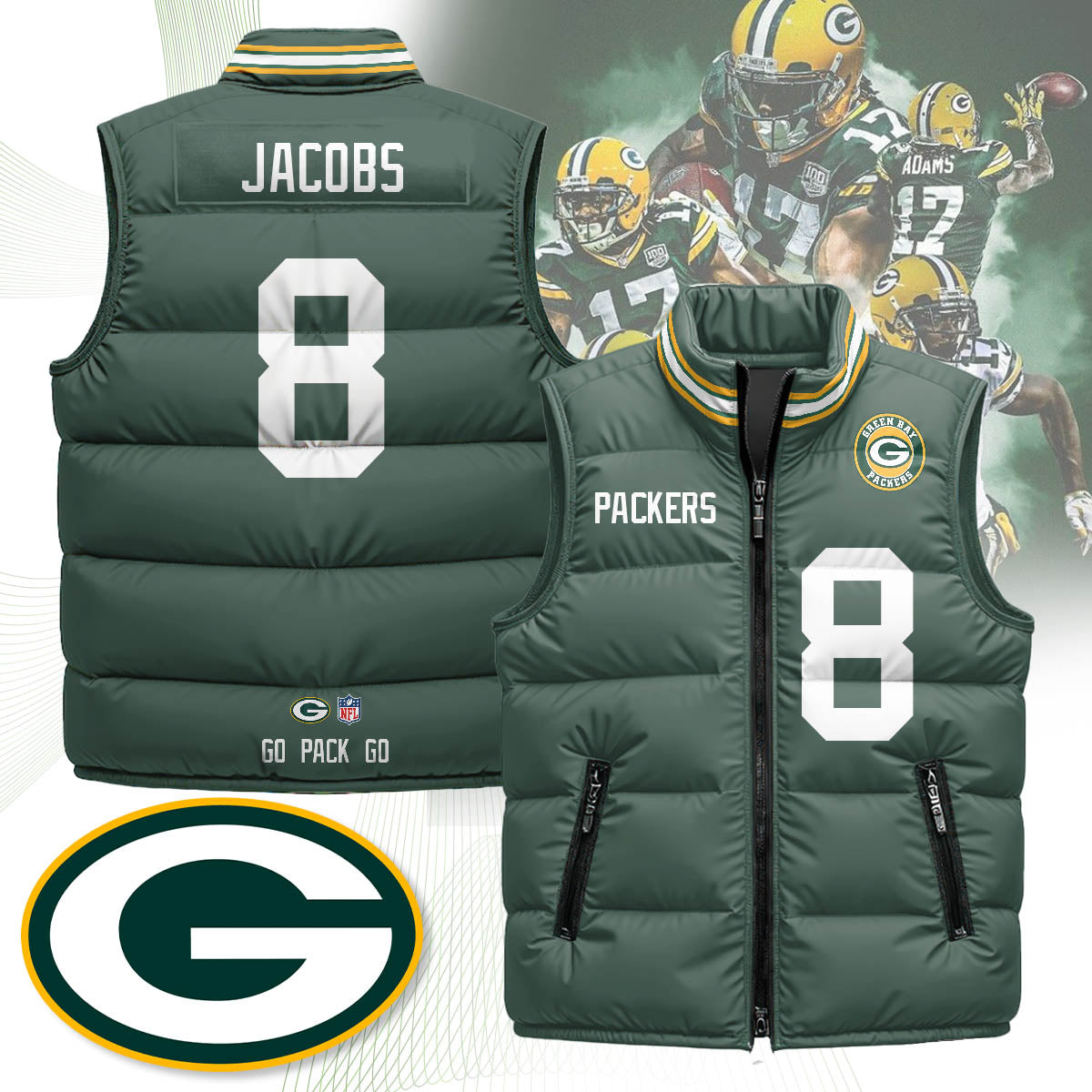 GBP Unisex Puffer Vest