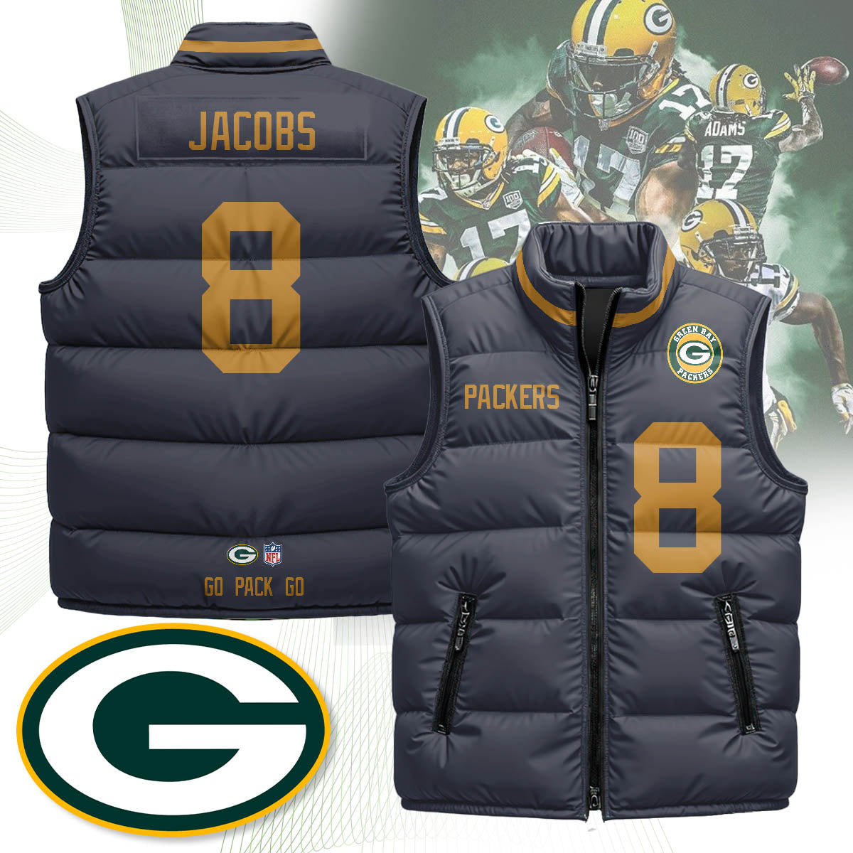 GBP Unisex Puffer Vest