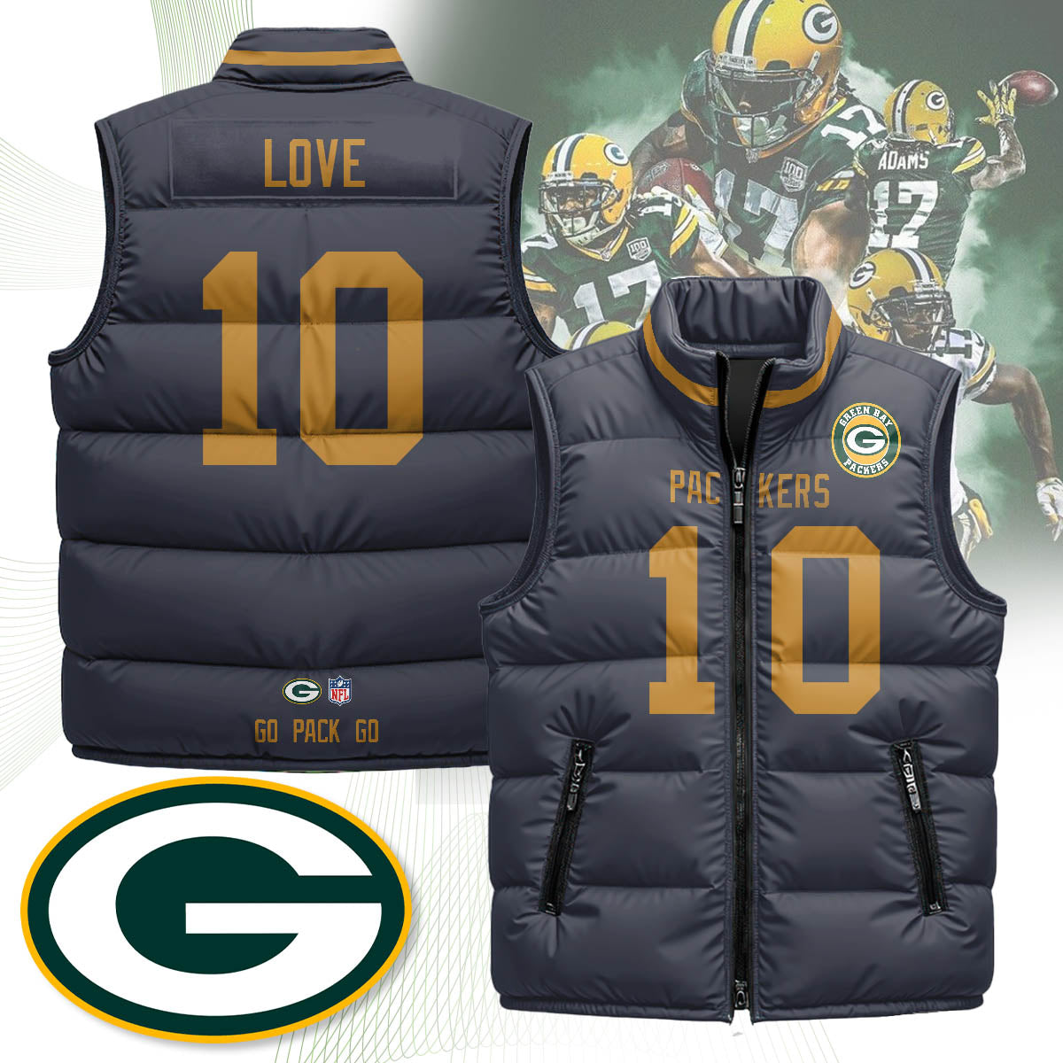 GBP Unisex Puffer Vest