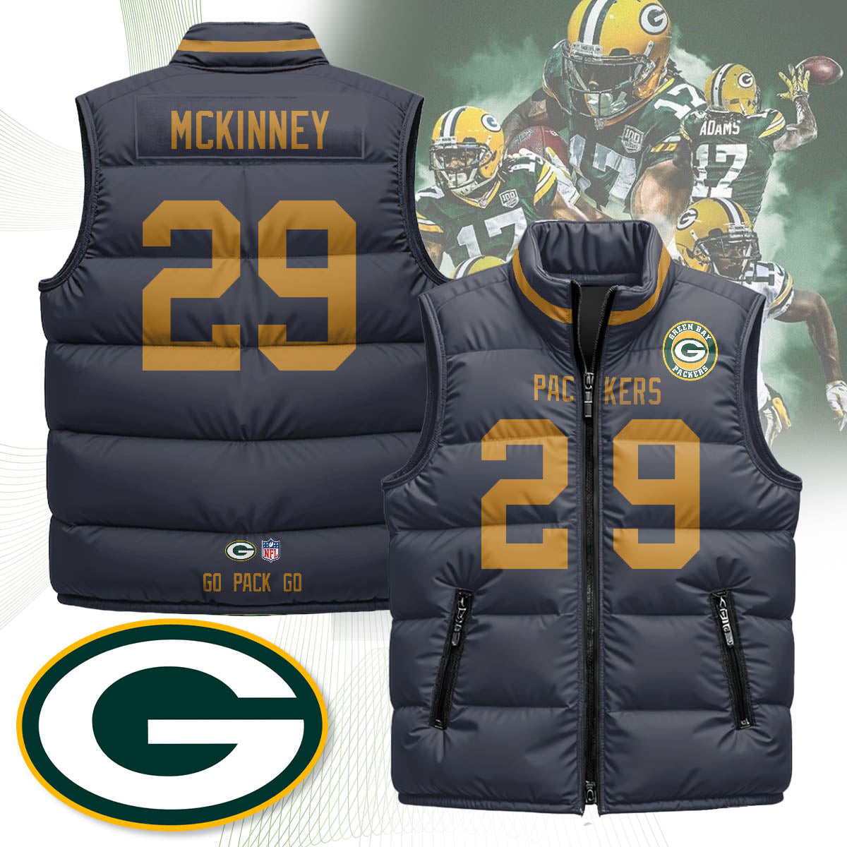 GBP Unisex Puffer Vest