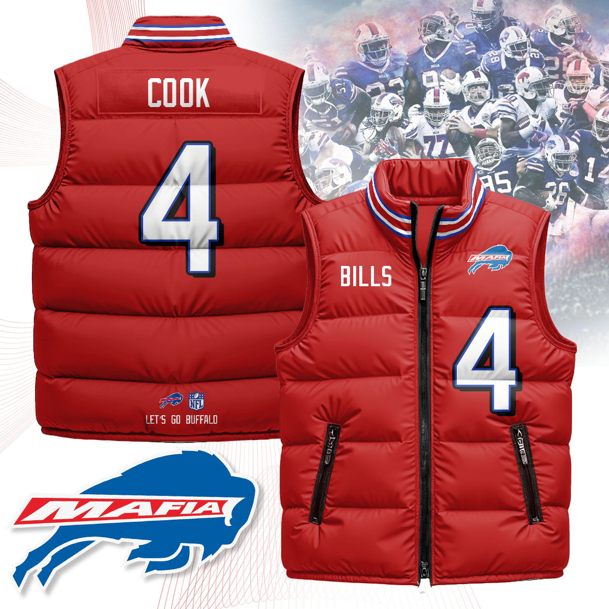 BB Unisex Puffer Vest