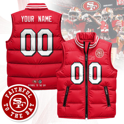 PersonalizedSF Unisex Puffer Vest - Printed