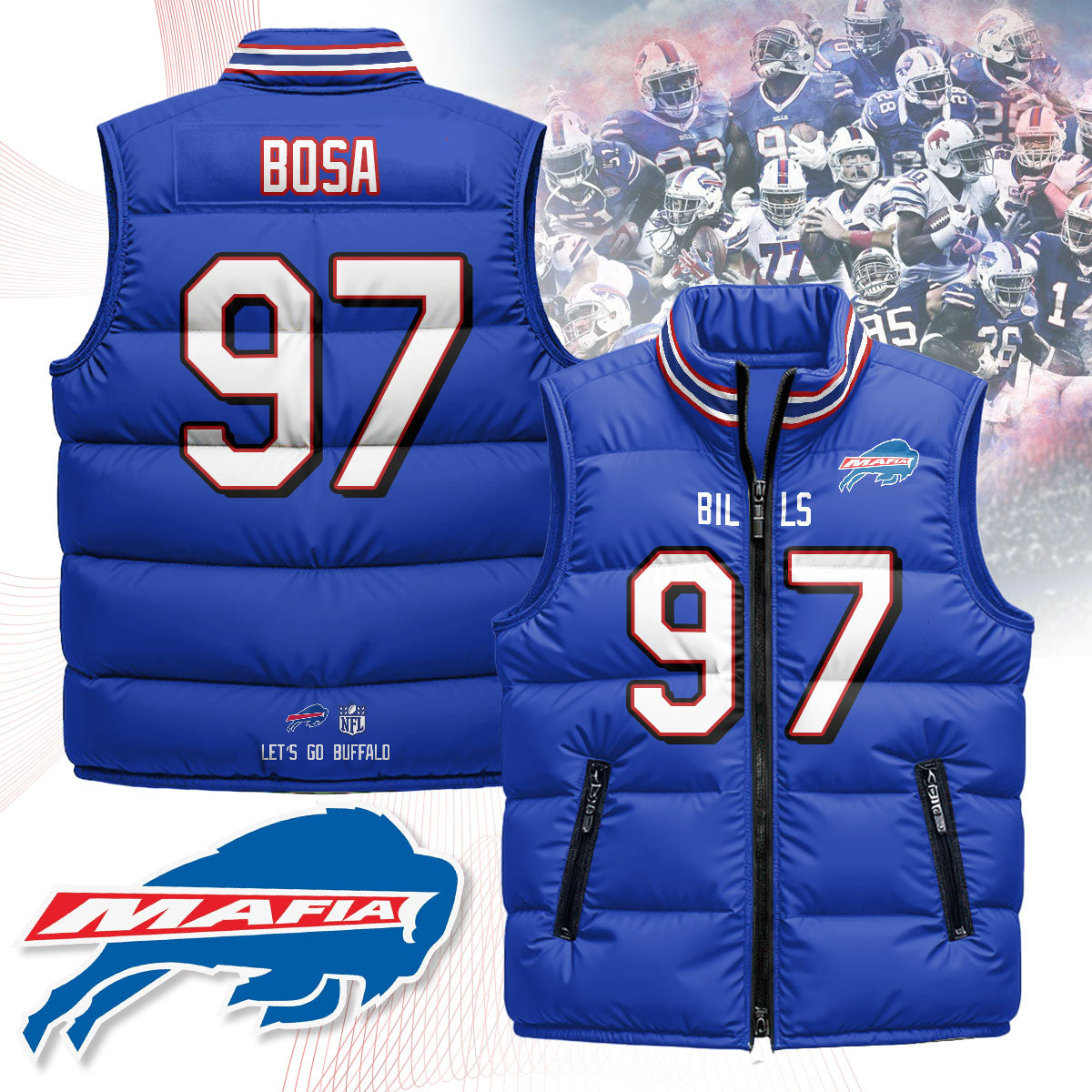 BB Unisex Puffer Vest