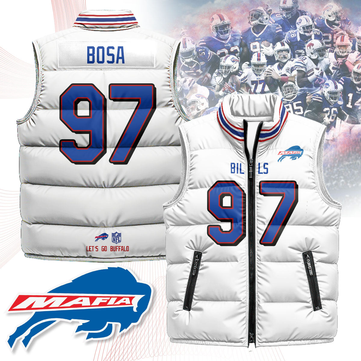 BB Unisex Puffer Vest
