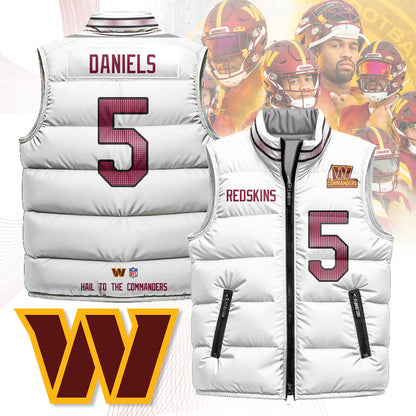 WC Unisex Puffer Vest - Printed