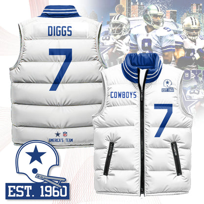DC Unisex Puffer Vest - Printed