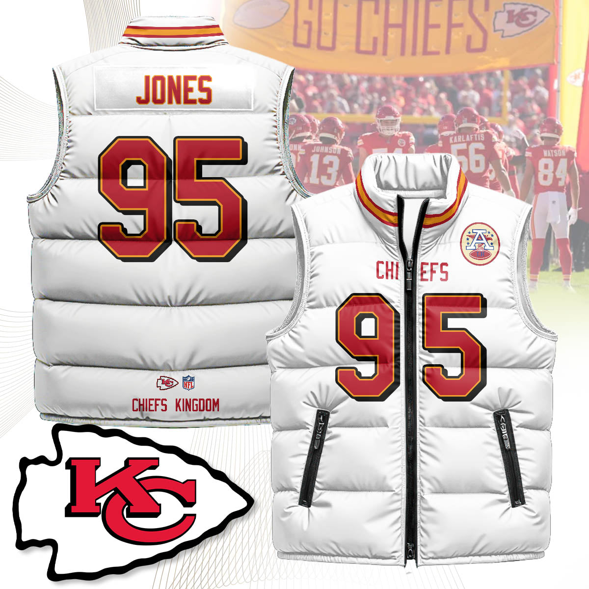 KCC Unisex Puffer Vest