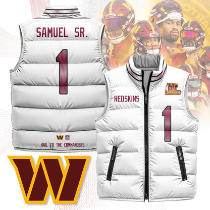 WC Unisex Puffer Vest - Printed