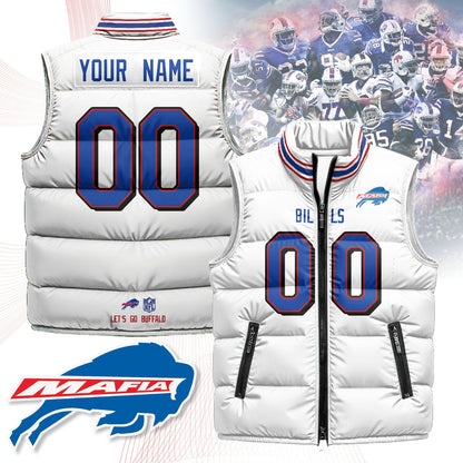 Personalized BB Unisex Puffer Vest - Printed