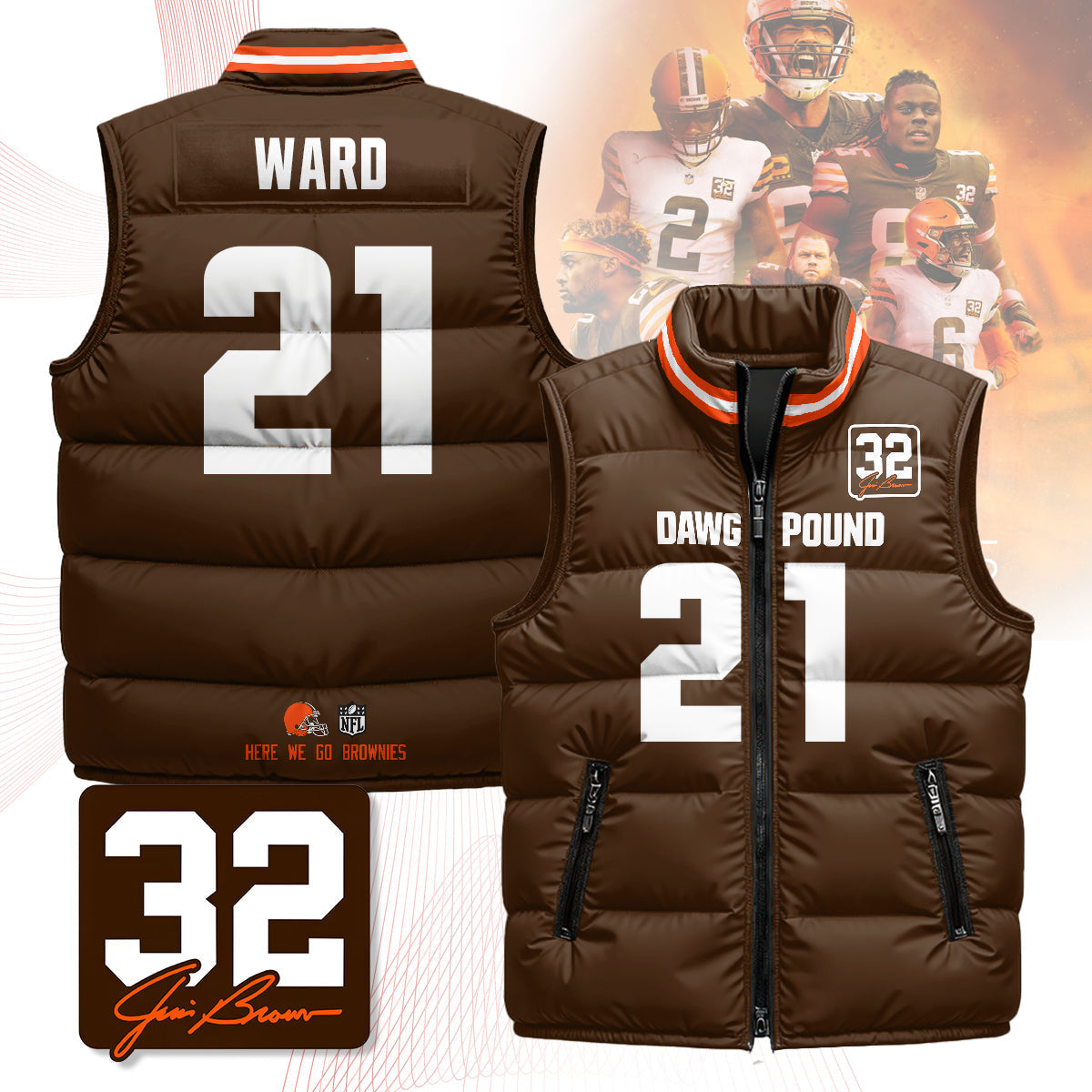 CB Unisex Puffer Vest
