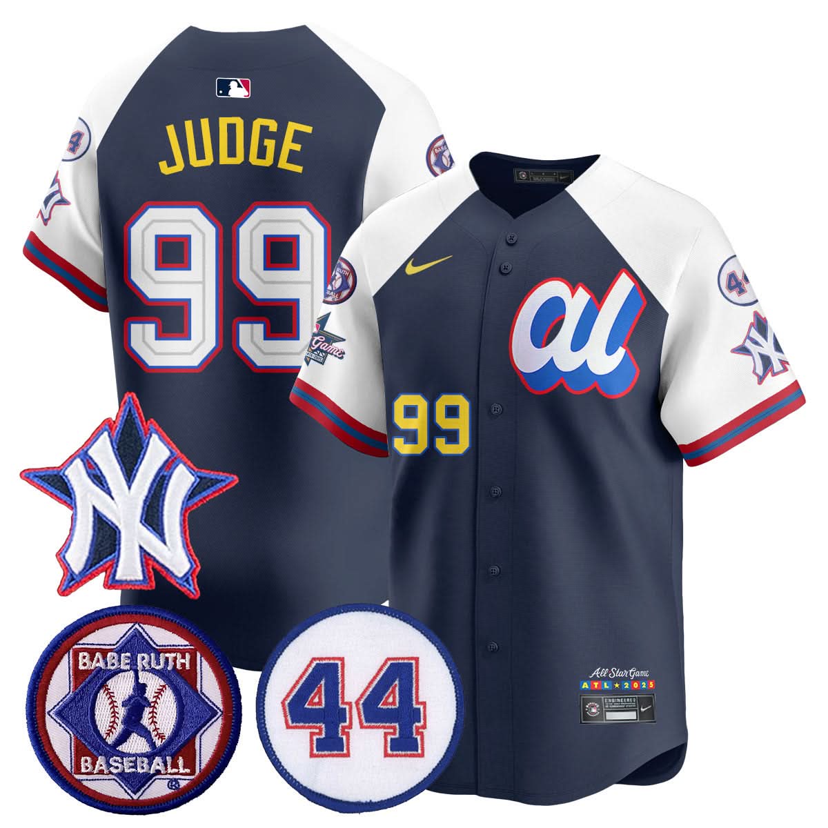 American League 2025 MLB All-Star Jersey - Stitched