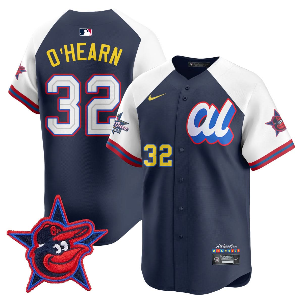American League 2025 MLB All-Star Jersey - Stitched