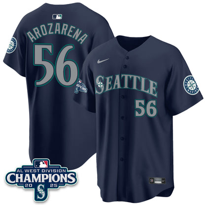 SM 2025 AL West Division Champions Jersey - Stitched