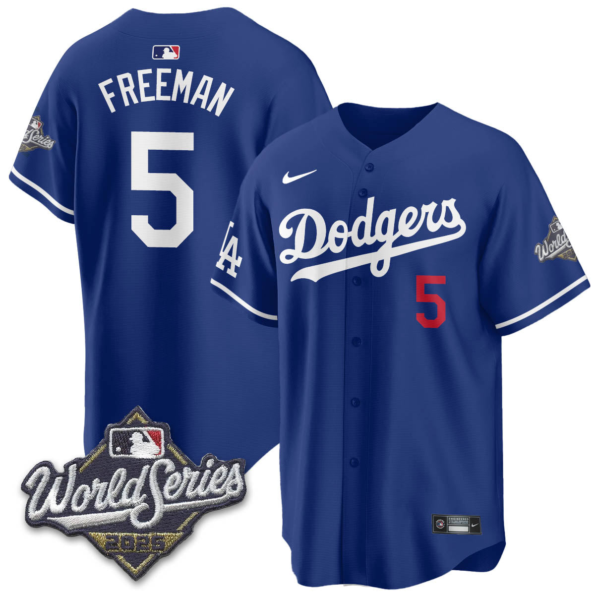 LAD 2025 World Series Jersey - Stitched